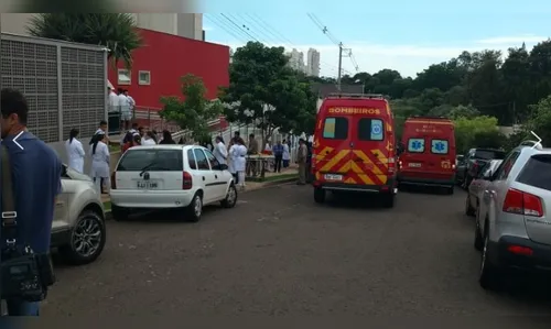 Hospital do Coração de Londrina é evacuado e isolado após foco de incêndio