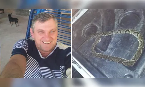 
							Ex-vereador permanece internado em UTI após ser picado por cobra venenosa
						
						