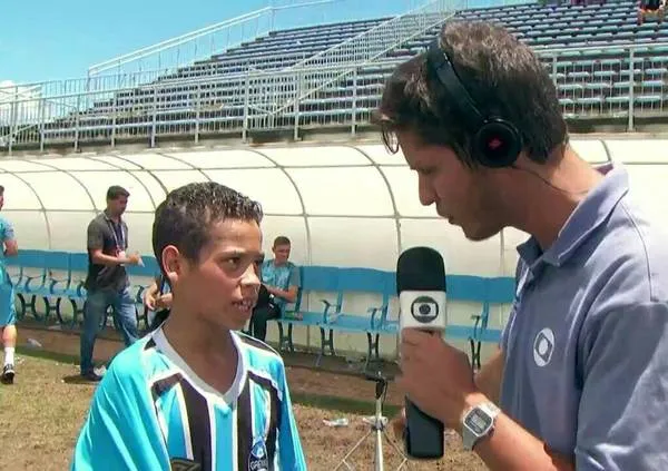 O garoto Alysson, do Grêmio, foi campeão na categoria sub-13 - Foto: Divulgação