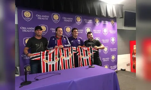 Dirigentes do Apucarana fazem visita ao time do Orlando City