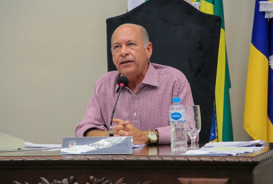 Osvaldinho, presidente da Câmara de Arapongas