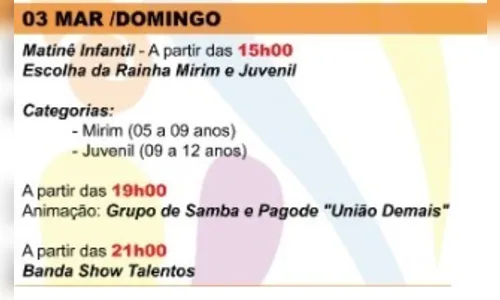 
							Carnaval de rua de Arapongas já tem programação completa
						
						