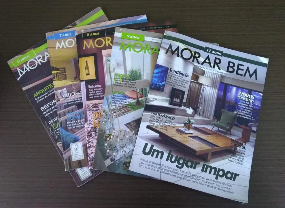 A revista Morar bem chega à sua 12ª publicação. Foto: TNOnline