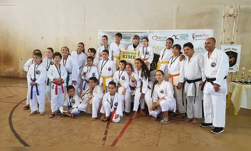 Associação Kime se destaca no Campeonato Regional de Karatê