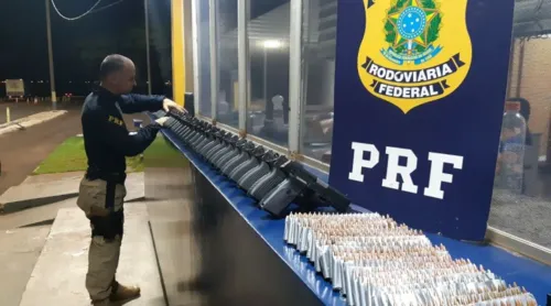 ​  Apreensão foi feita na noite desta quinta-feira (21) na BR-277, em Santa Terezinha de Itaipu (PR)