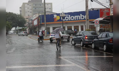 Previsão é de chuva para esta sexta-feira em toda região