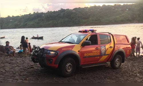 Criança de três anos morre afogada em rio; corpo está desaparecido