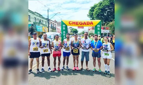 Equipe apucaranense consegue bons resultados em prova pedestre de Mandaguari
