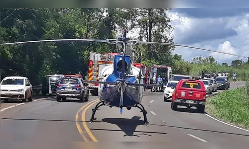 Pelo menos cinco pessoas ficam feridas após acidente em Tamarana