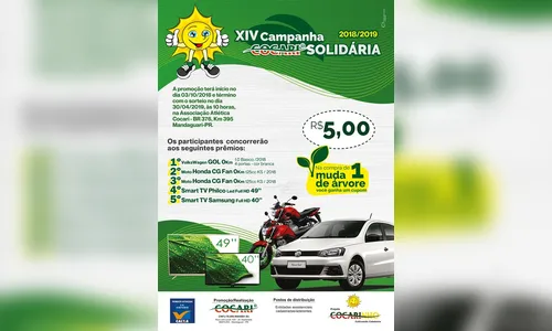 Campanha oferece prêmios em troca de plantio de árvores nativas