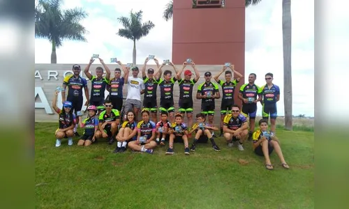 Ciclistas de Arapongas se destacam no GP Intermunicipal de Londrina