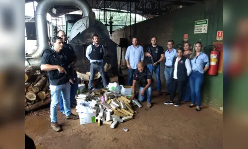 Polícia Civil incinera 130 quilos de drogas em Apucarana 
