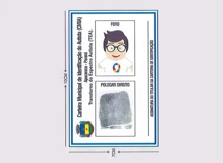 Autistas já podem solicitar carteirinha de identificação em Apucarana