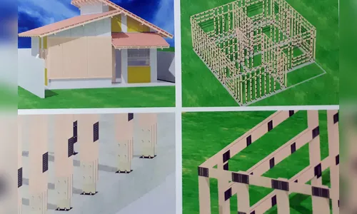 Patente da UEL propõe kit de casa popular econômica e sustentável
