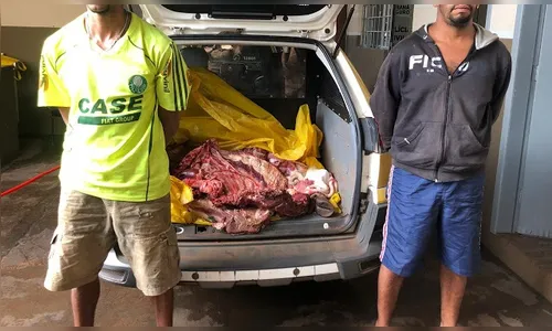 Dupla é presa suspeita de furtar gado em Ivaiporã