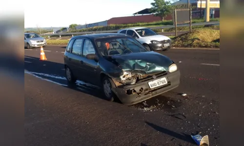 
						
							Acidente no começo desta manhã deixa um ferido em Apucarana
						
						