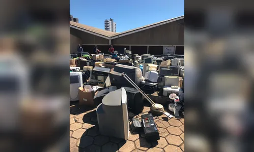 Campanha de Lixo Eletrônico arrecada mais de 300 itens 