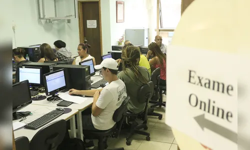 Exames da EJA Online acontecem nesta quinta-feira