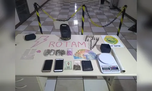 PM apreende mais de R$ 45 mil em drogas sintéticas 