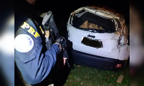 PRF apreende 1,5 tonelada de maconha em um fim de semana no Paraná