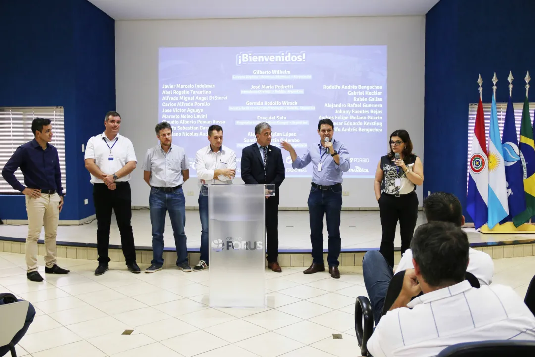 Comitiva Argentina conhece tecnologias e investimentos da Forquímica na região