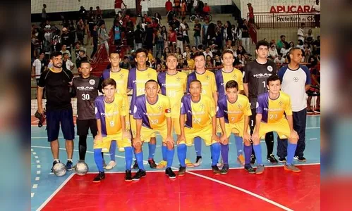 Futsal fecha a fase municipal dos Jogos Escolares do Paraná em Apucarana