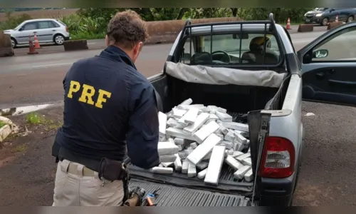 
							 PRF apreendeu 3,5 toneladas de drogas e 5,9 milhões de carteiras de cigarro no 1º trimestre 
						
						