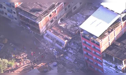 Desabamento de prédios no Rio deixou pelo menos dois mortos e cinco feridos