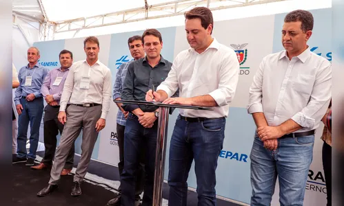 Ratinho Jr libera R$ 4 milhões para ampliar abastecimento de água