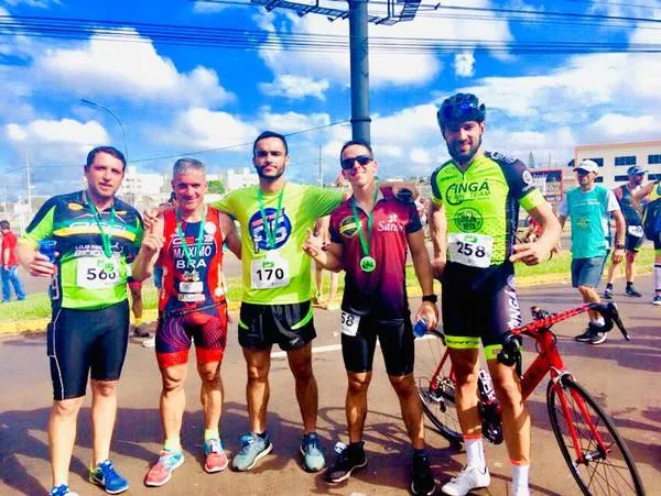 Jandaienses conseguiram bons resultados neste domingo no Duathlon Terrestre “Cinturão Verde” |  Foto: Divulgação