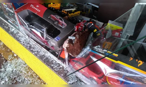 
							Loja no centro de Apucarana é arrombada
						
						