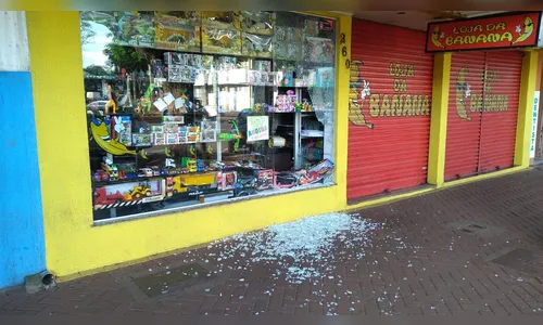 Loja no centro de Apucarana é arrombada