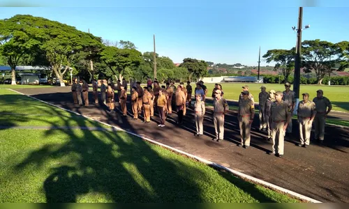   PM faz homenagem a Tiradentes 