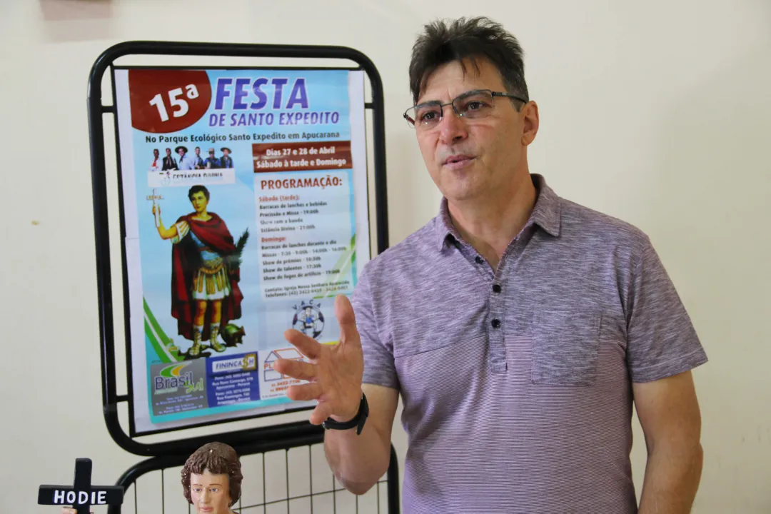 Apucarana promove Festa de Santo Expedito nos dias 27 e 28