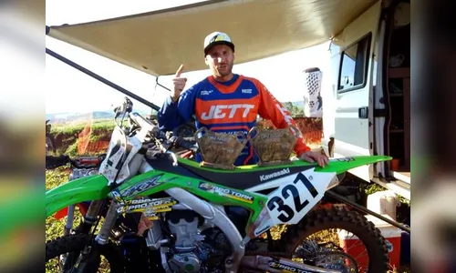Tiago Garcia e Mauro Júnior se destacam na Copa Paraná de Motocross