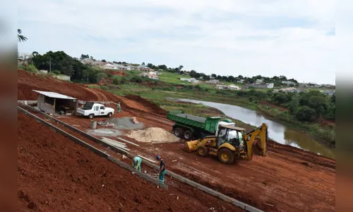 Obras do Centro Esportivo de Jardim Alegre avançam