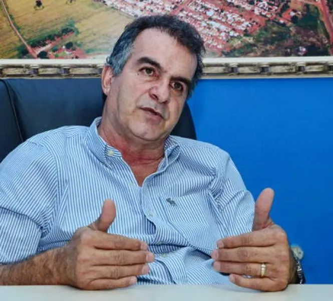 Ylson Cantagallo, prefeito de Faxinal e  presidente da Amuvi. Foto: Reprodução