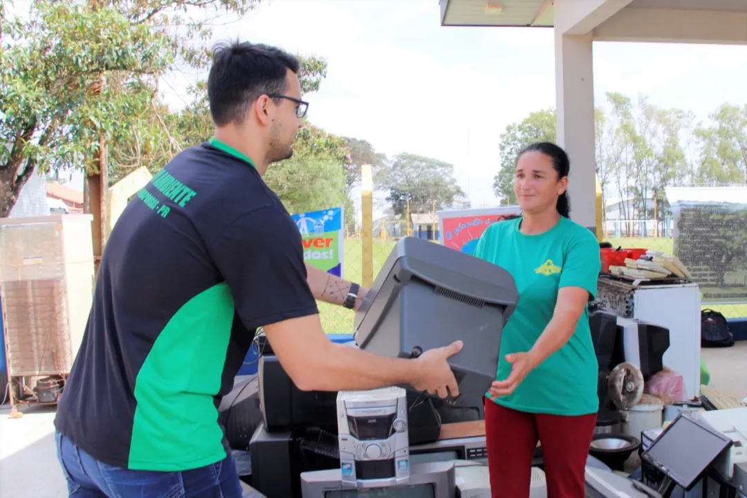 Bota-fora do Lixo Eletrônico aconteceu em Aricanduva