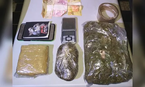 PM apreende mais de 500 gramas de maconha