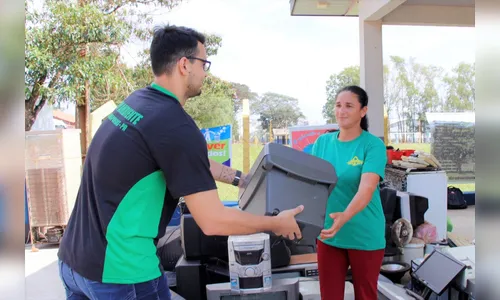 Bota-fora do Lixo Eletrônico aconteceu em Aricanduva