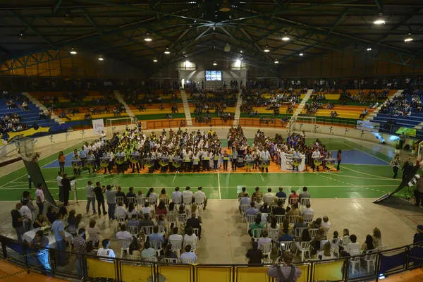 A solenidade de abertura da fase municipal dos JEP´s em Arapongas será no Ginásio Luiz Augusto Zin - Foto: Divulgação