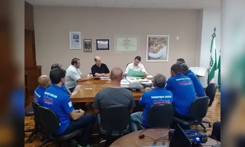 Motoristas do Transporte Municipal se reúnem com prefeito e presidente da Câmara