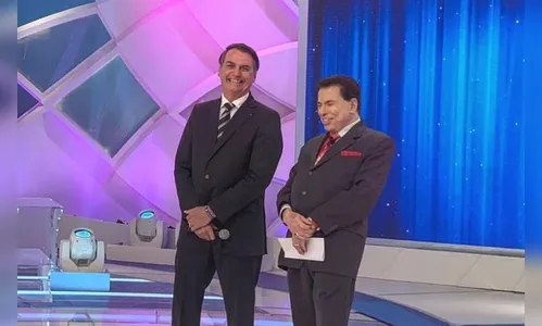 Bolsonaro participa do programa de Sílvio Santos neste final de semana