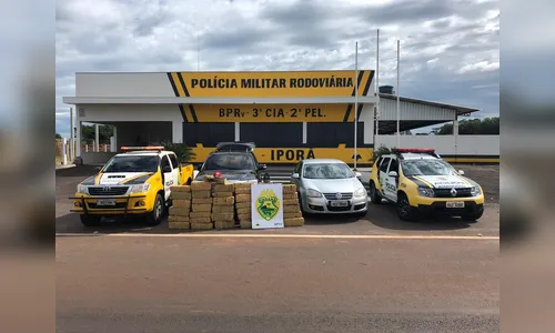 PRE apreende mais de 500 kg de maconha e recupera caminhonete roubada