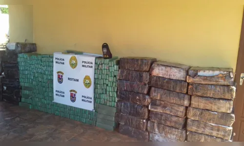 
							PM apreende caminhonete carregada com 1,5 tonelada de maconha em São João do Ivaí
						
						