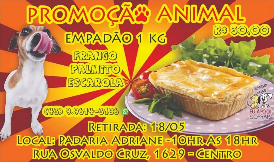 PROMOÇÃO DE EMPADÃO