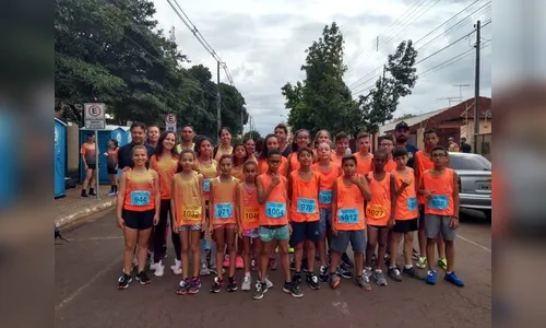 Jovens apucaranenses se destacam na corrida pedestre de Ibiporã
