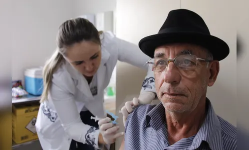 Vacinação contra a gripe alcança 41% do público alvo em Arapongas