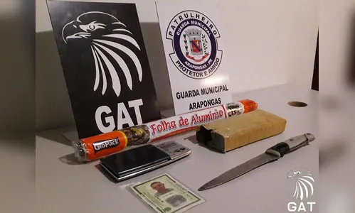 Homem é preso com meio quilo de maconha em Arapongas