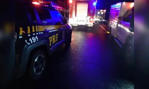 Homem morre em acidente na BR-376 em Nova Esperança